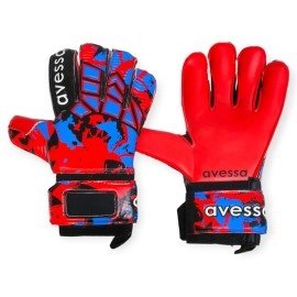 KALECİ ELDİVENİ HYBRİD PARMAK KORUMALI 7 NO KIRMIZI-MAVİ