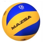 MAZSA PU MİCRO FİBER VOLEYBOL TOP  SARI-LACİVERT
