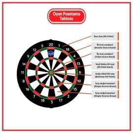 KLASİK DART 38 CM