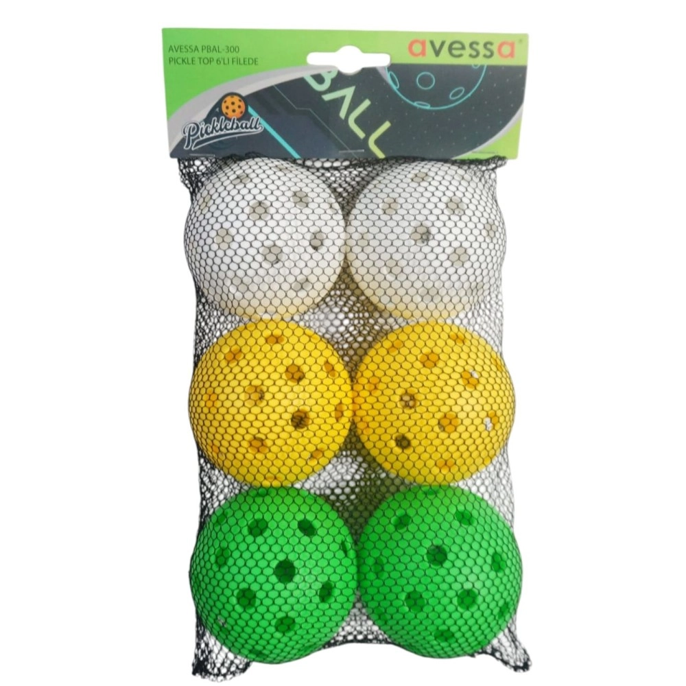 PİCKLEBALL TOPU-6'LI FİLEDE