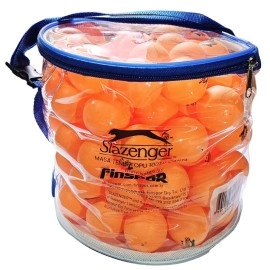 SLAZENGER MASA TENİS TOPU 100'lü ÇANTA 3 ASTAR(TURUNCU)