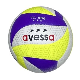 YAPIŞTIRMA VOLEYBOL TOPU - MOR/SARI
