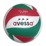 YAPIŞTIRMA VOLEYBOL TOPU - YEŞİL/ KIRMIZI