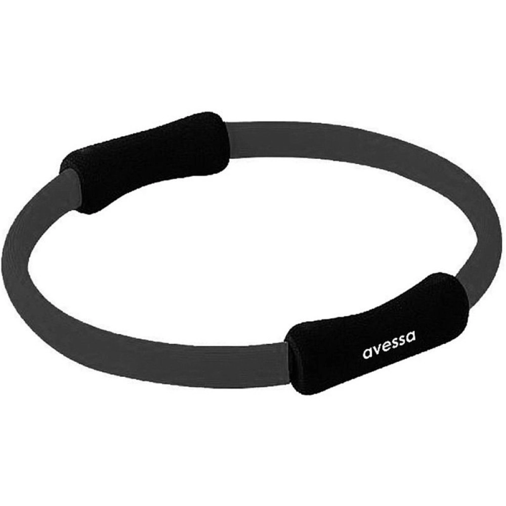 SİYAH PİLATES ÇEMBERİ-SİYAH RENK POŞETTE